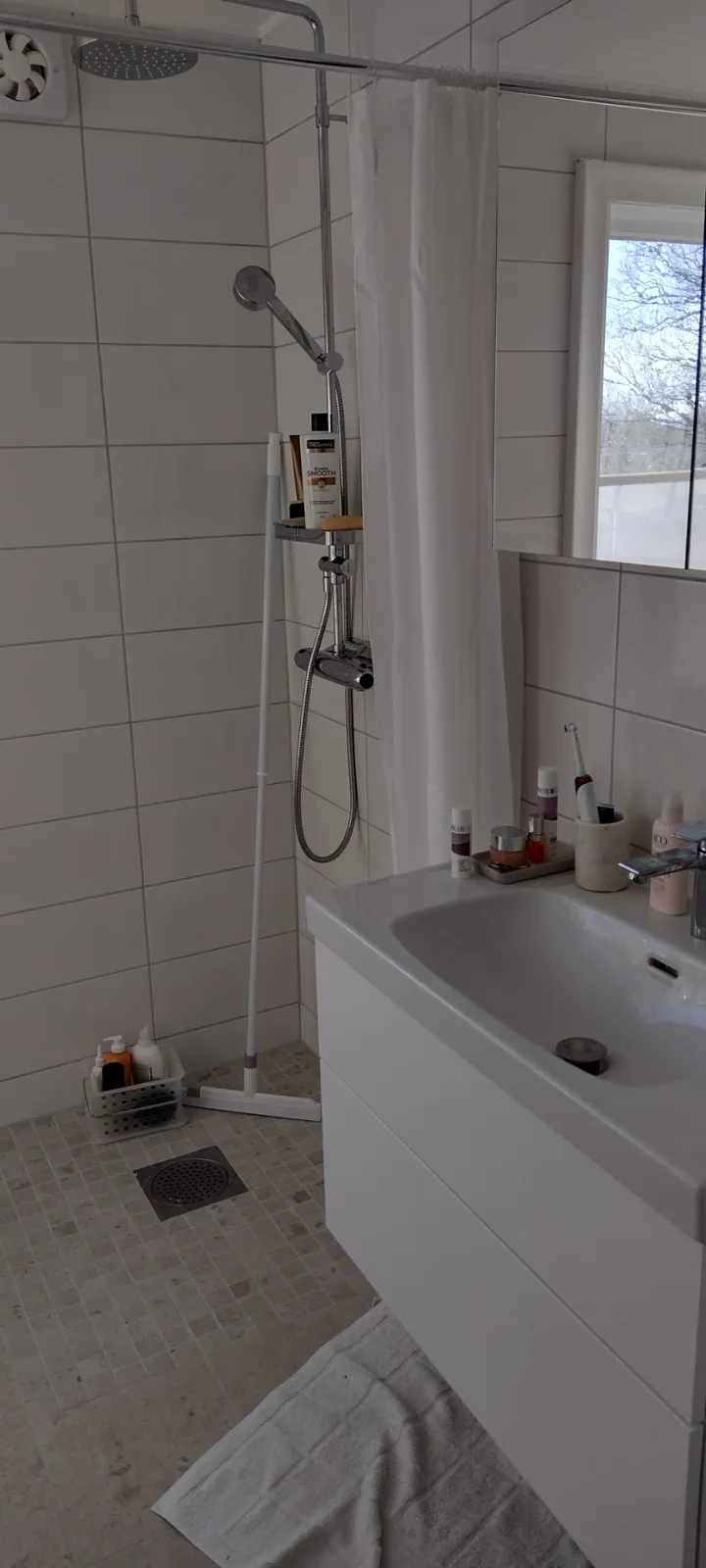 Badrumsrenovering i villa i Djursholm, bild 3 av 4
