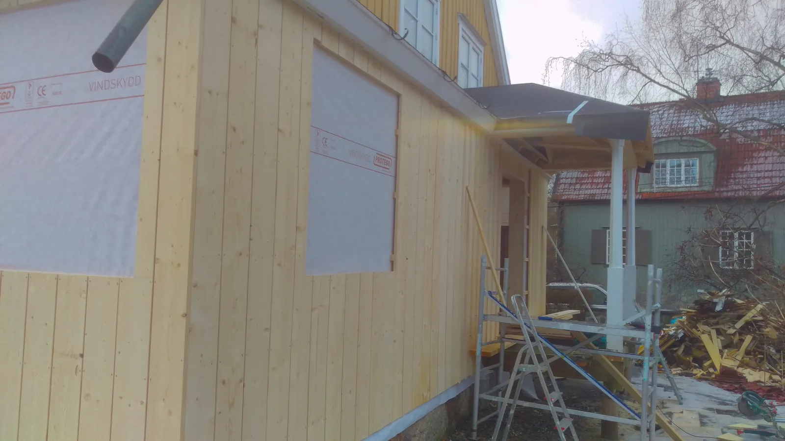 Tillbyggd veranda i Bromma, bild 4 av 4